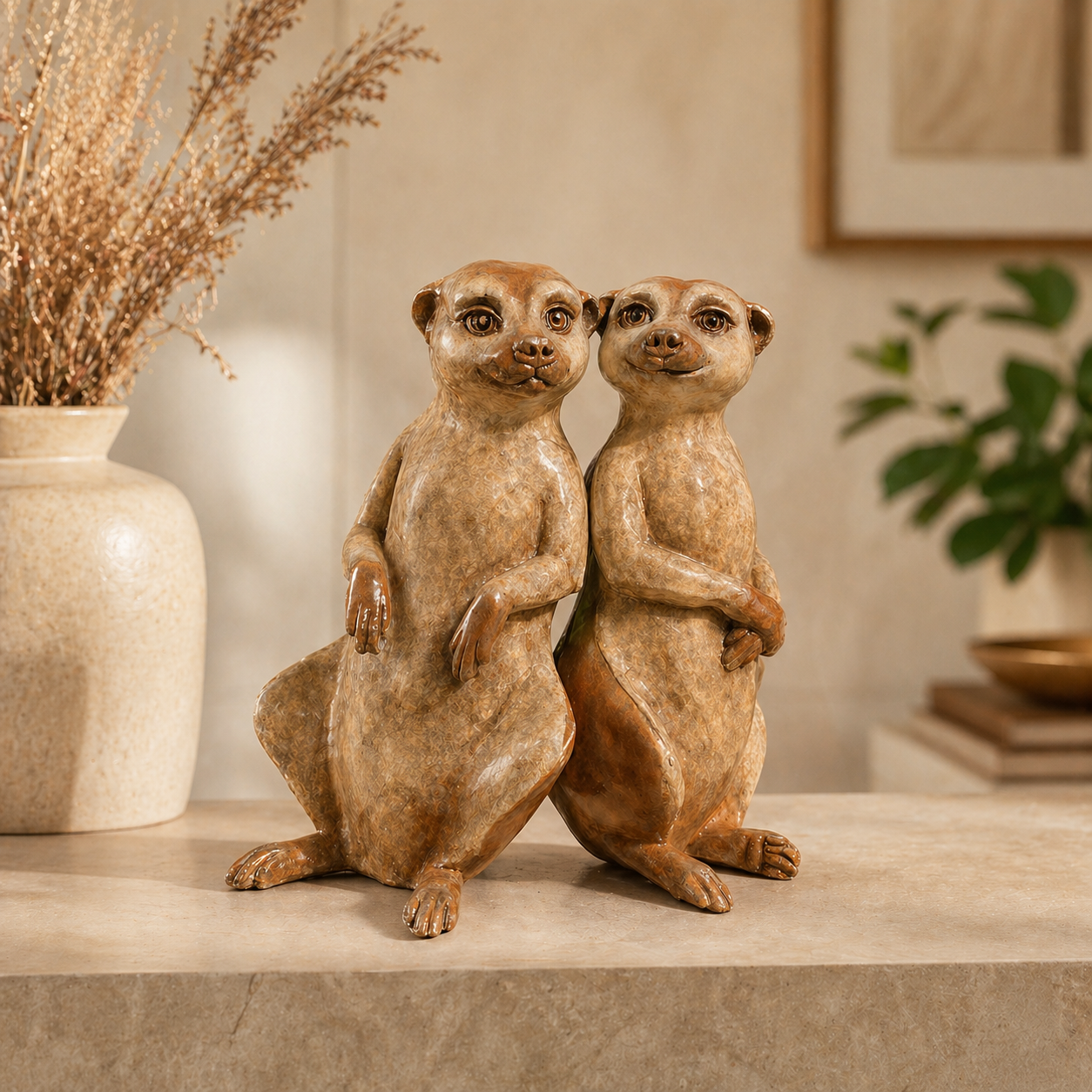 Meerkat sculpture