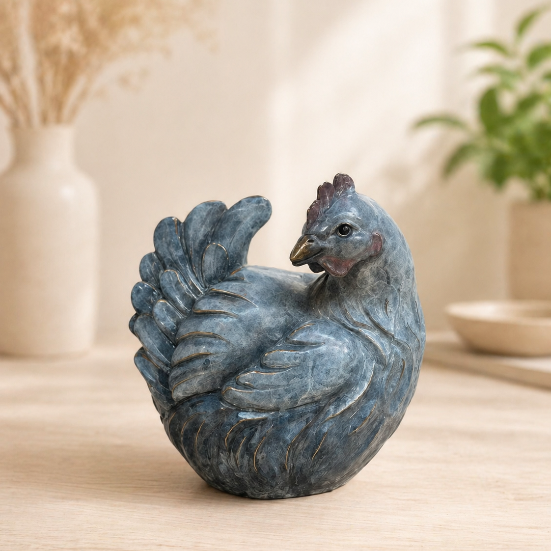 Sculpture of chicken 