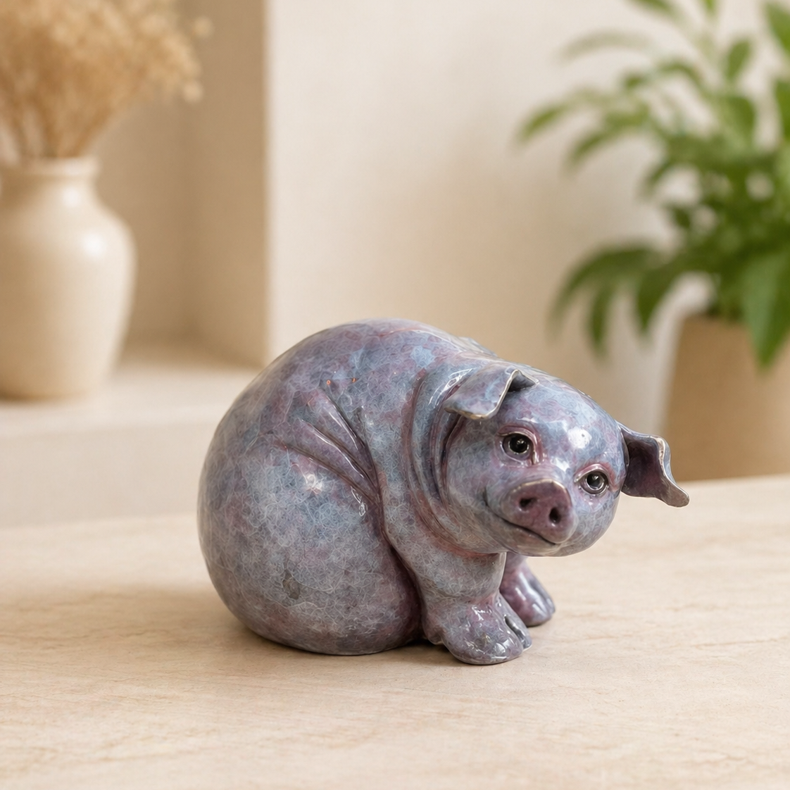 Sculpture of a pig