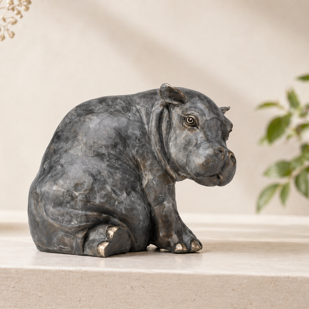 Hippo Sculpture